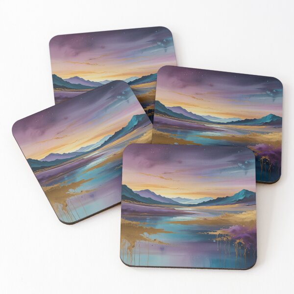 Item preview, Dreamlike Abstract Landscape designed and sold by Enchanting Art Vista.