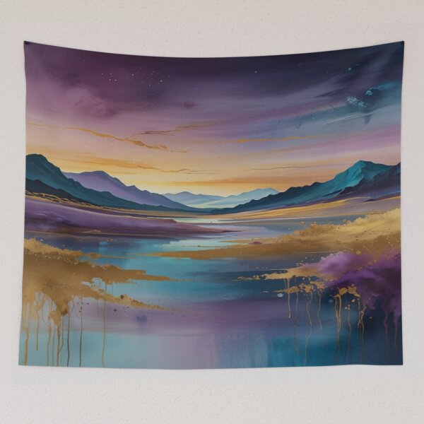 Item preview, Dreamlike Abstract Landscape designed and sold by Enchanting Art Vista.