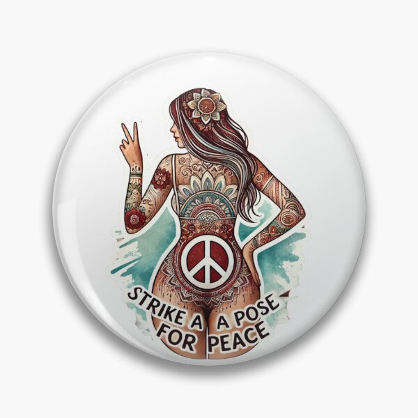 Item preview, Strike a pose for peace! designed and sold by TeeArt.
