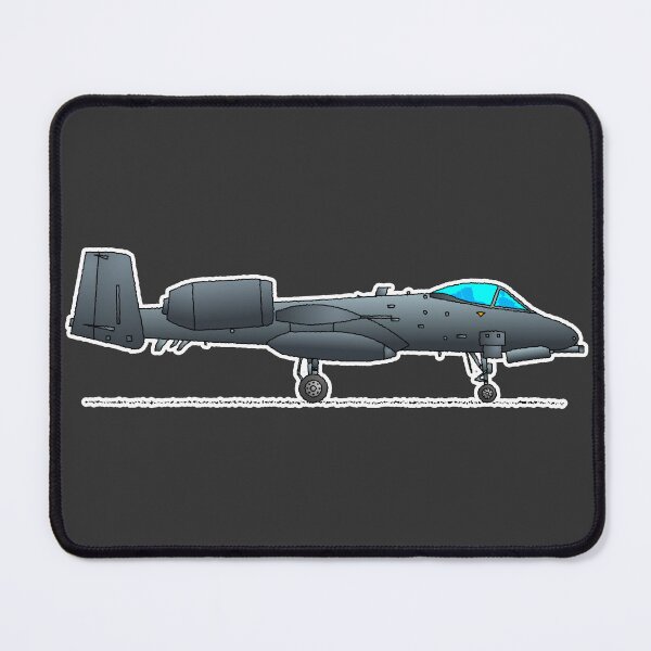 Item preview, A-10 Thunderbolt II - Warthog Fighter Jet Art designed and sold by themagiccrayons.