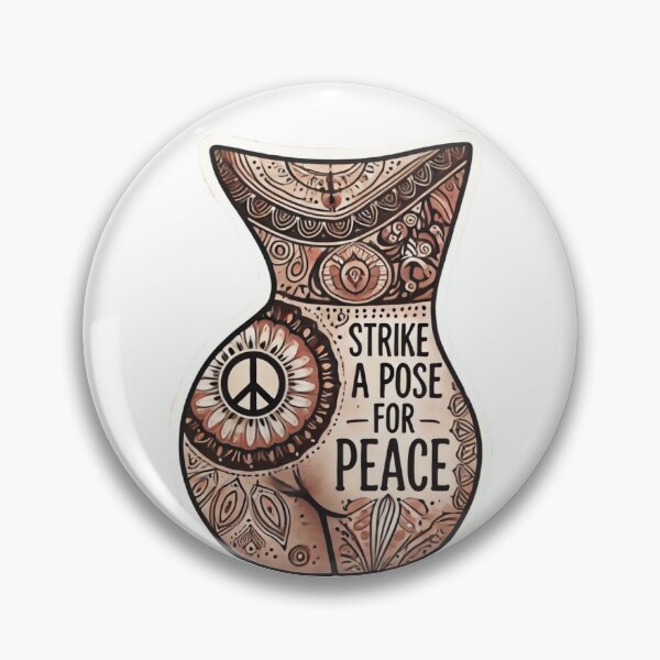 Item preview, Strike a pose for peace! designed and sold by TeeArt.