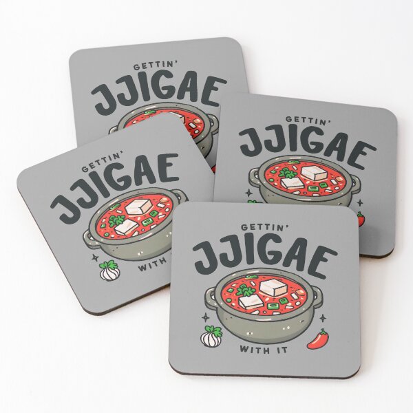 Item preview, Korean Food Kimchi Jjigae  designed and sold by HowToCanadian.