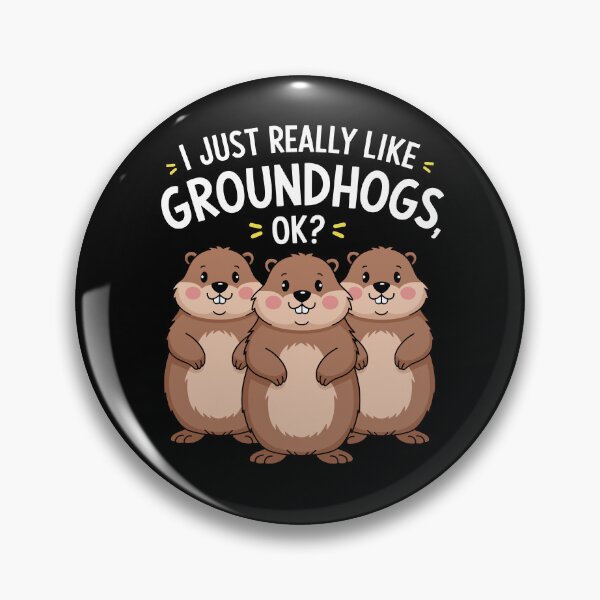 Item preview, Adorable Trio of Groundhogs Graphic designed and sold by InsanseCreation.