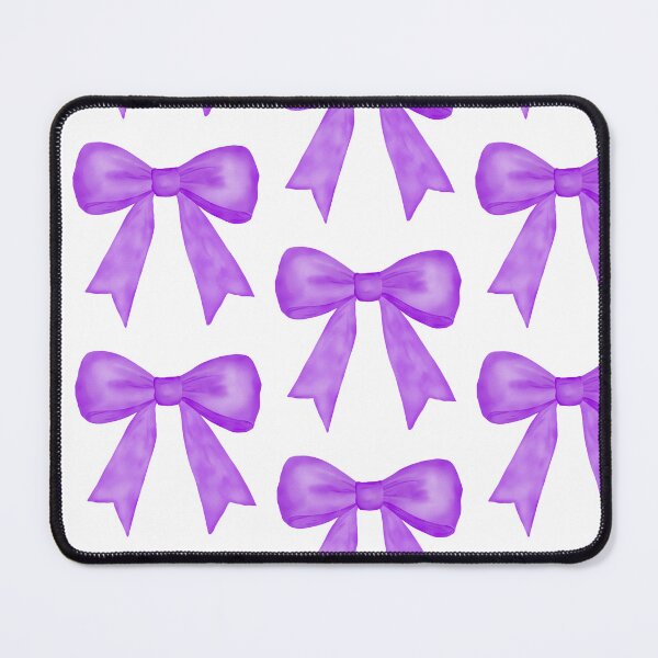 Item preview, Purple watercolor bow designed and sold by Coastal Garden Design Studio.