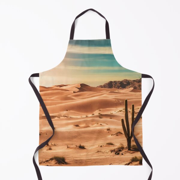 Item preview, sand dunes in desert and cactus 1 designed and sold by AA-designstore.