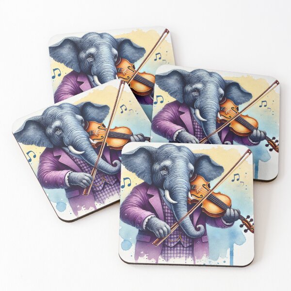 Item preview, Harmonious Elephant Serenade designed and sold by Sadia  Jannat.