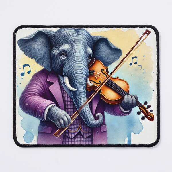Item preview, Harmonious Elephant Serenade designed and sold by Sadia Jannat.