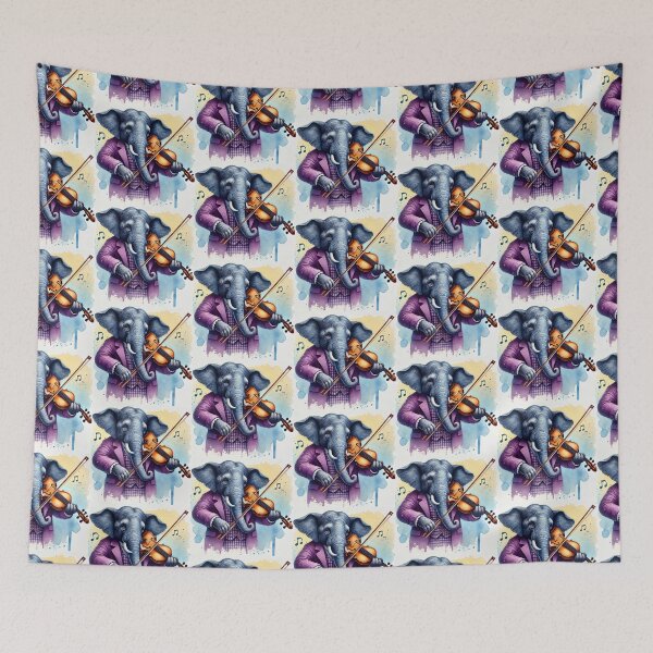 Item preview, Harmonious Elephant Serenade designed and sold by Sadia  Jannat.
