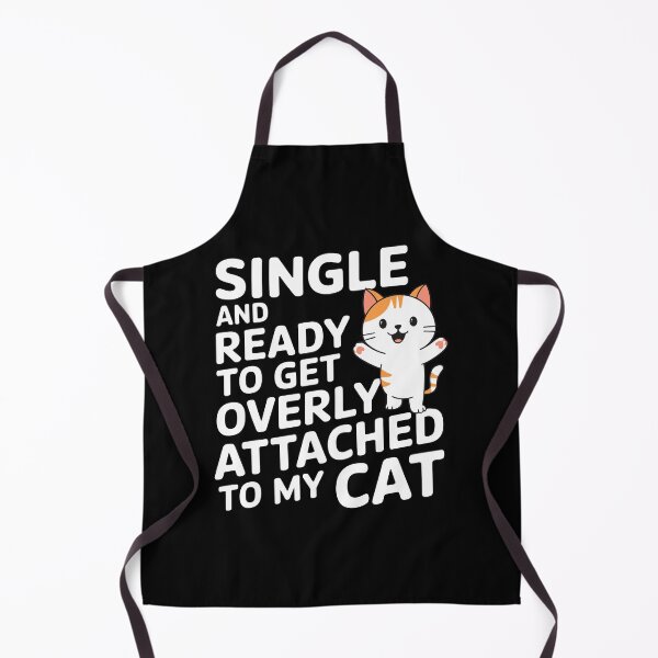 Item preview, Single And Ready Attached To My Cat designed and sold by InsanseCreation.