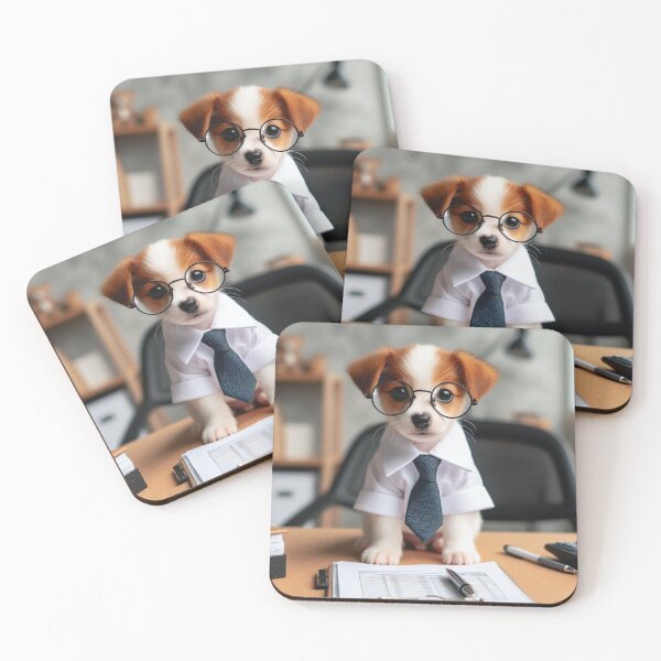 Item preview, office pup jack russell designed and sold by Zelda50.