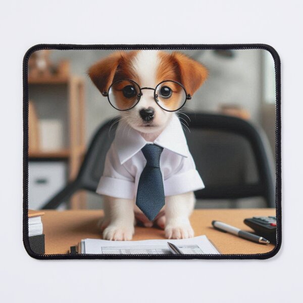 Item preview, office pup jack russell designed and sold by Zelda50.