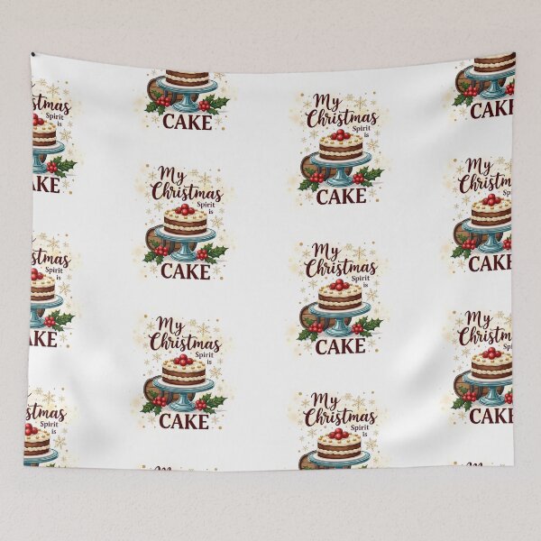 Item preview, Merry Christmas cake - sticker designed and sold by FromZenith7.