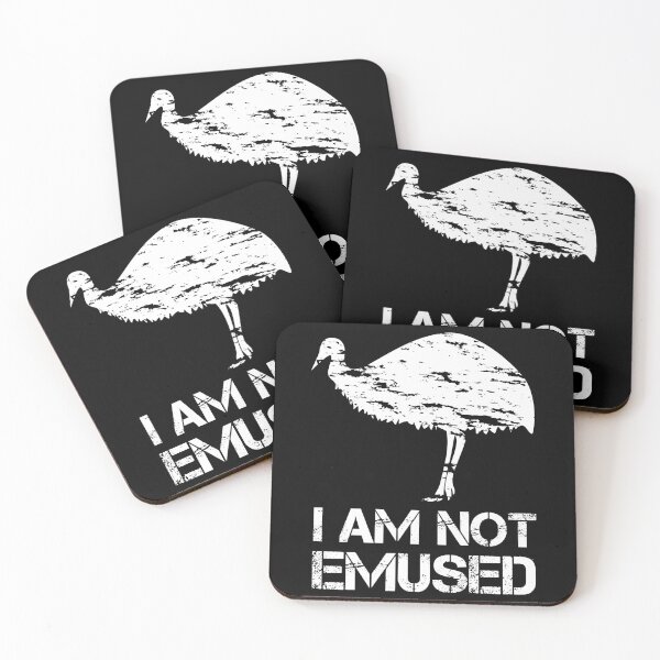 Item preview, Emu Bird Gift for Flightless Birds Fans. I am not Emused Shirt for Ostrich Fans designed and sold by AdiApparel.