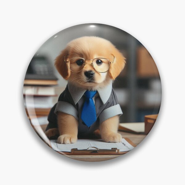 Item preview, office pup labrador retriever designed and sold by Zelda50.