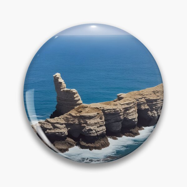 Item preview, mar e isla rocosa designed and sold by AA-designstore.