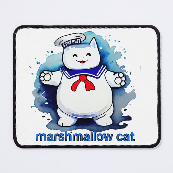 Item preview, Marshmallow Cat designed and sold by GetContented.