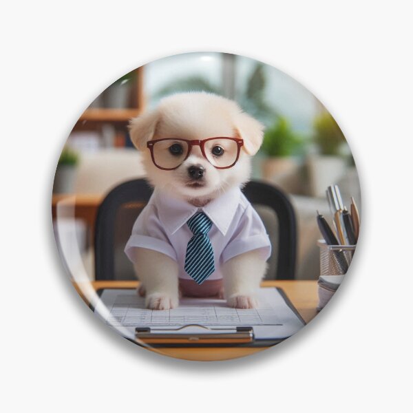 Item preview, Kimba office pup  designed and sold by Zelda50.