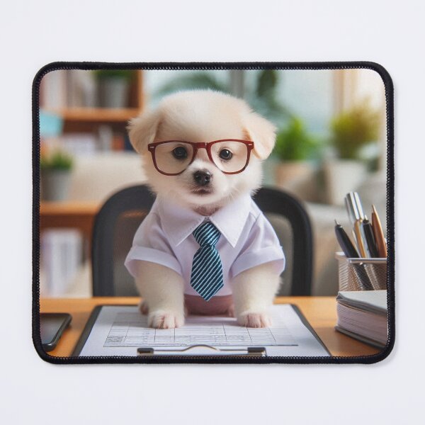 Item preview, Kimba office pup  designed and sold by Zelda50.