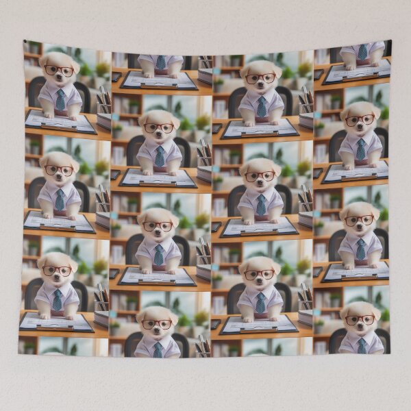 Item preview, Kimba office pup  designed and sold by Zelda50.