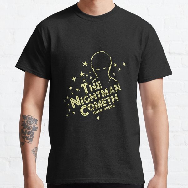 Item preview, The Nightman cometh Logo designed and sold by Emily Weir.