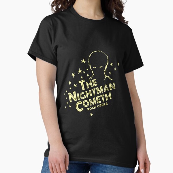 Vista previa del artículo con la obra «El Nightman viene Logo», diseñado y vendido por SearchWithinArt.