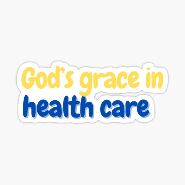 Item preview, Christian healthcare gift, God's grace in healthcare designed and sold by KingdomDesigns2.