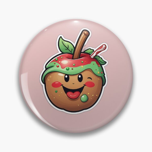 Item preview, Smiling Chocolate Apple designed and sold by NarinJintana.