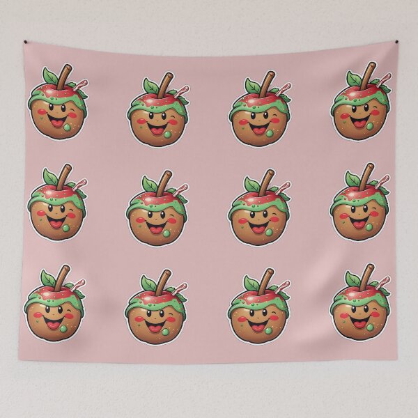 Item preview, Smiling Chocolate Apple designed and sold by NarinJintana.