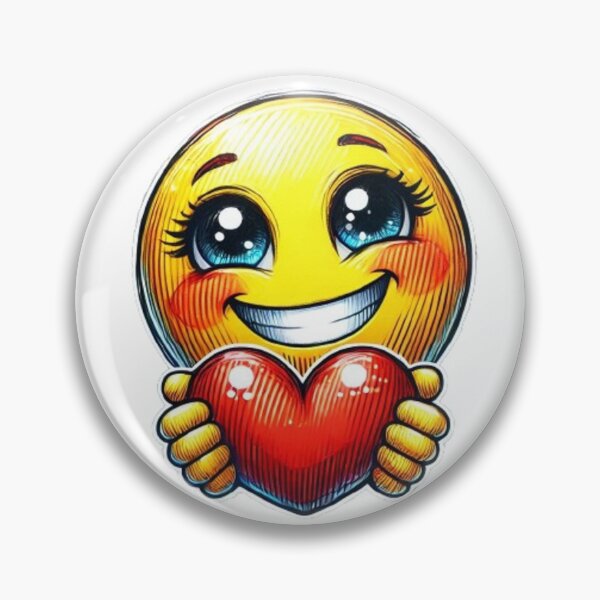 Item preview, "Yellow smiley with big sparkling eyes and a wide smile" designed and sold by CHRIST5000.