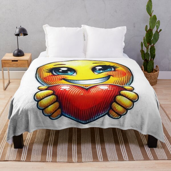 Item preview, "Yellow smiley with big sparkling eyes and a wide smile" designed and sold by CHRIST5000.