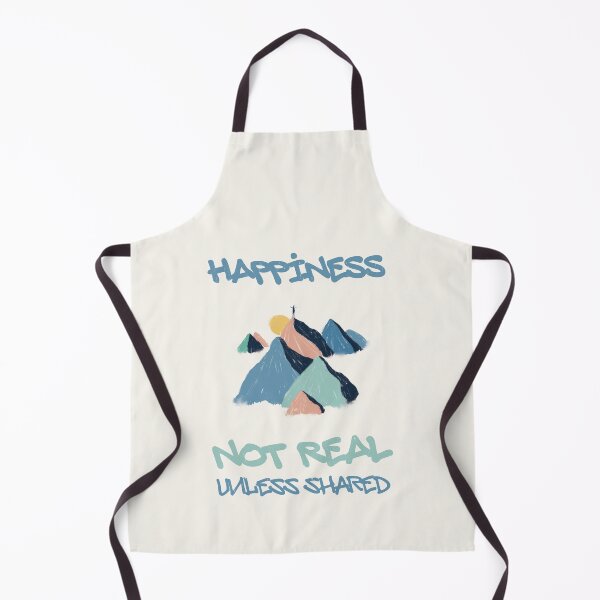 Item preview, Happiness Isn't Real Unless Shared designed and sold by Sofia Hadjiosif.