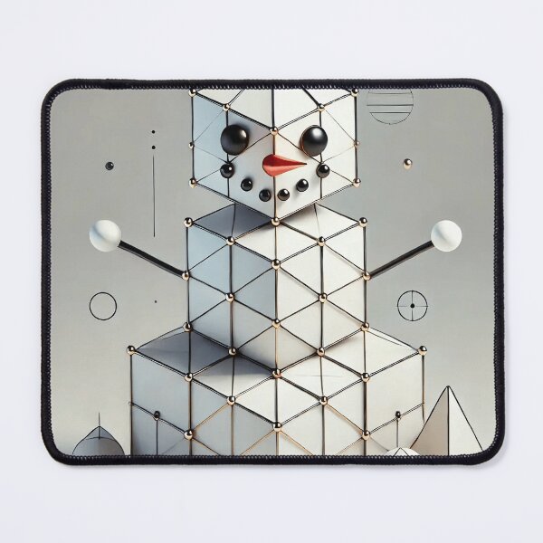 Item preview, Geometric Snowman designed and sold by Lutrex.