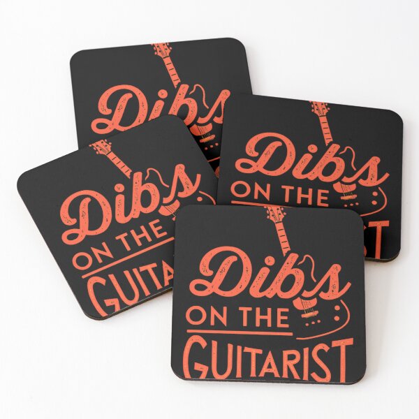 Item preview, Dibs on the Guitarist - Fun Music Lover Design designed and sold by Colorful-Garden.
