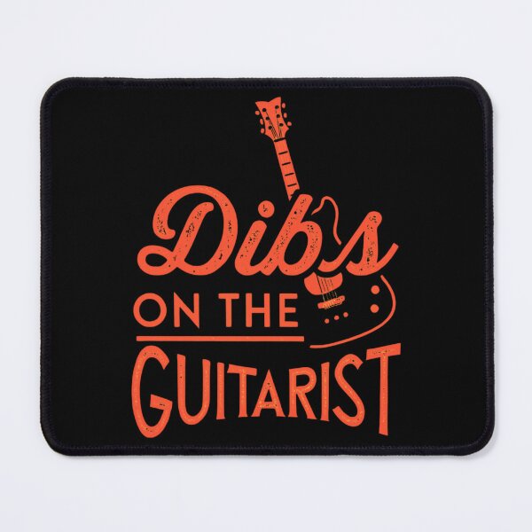 Item preview, Dibs on the Guitarist - Fun Music Lover Design designed and sold by Colorful-Garden.
