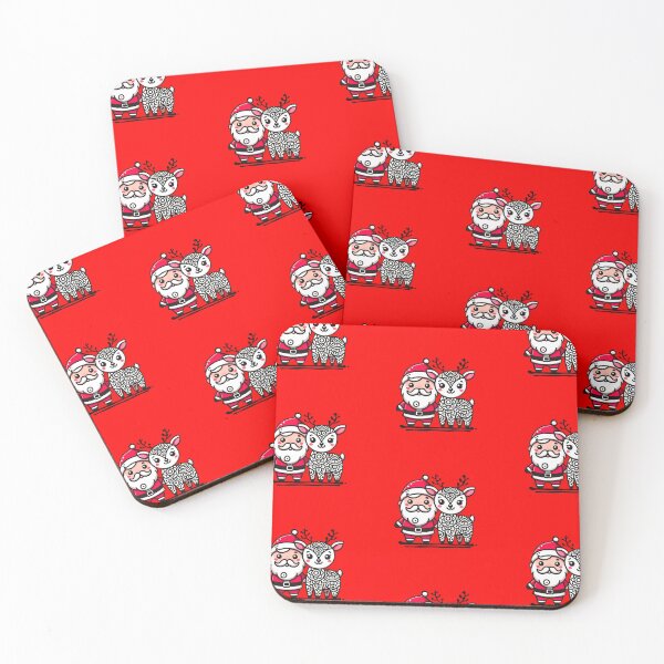 Item preview, Santa Claus and reindeer designed and sold by Sorakorn299193.