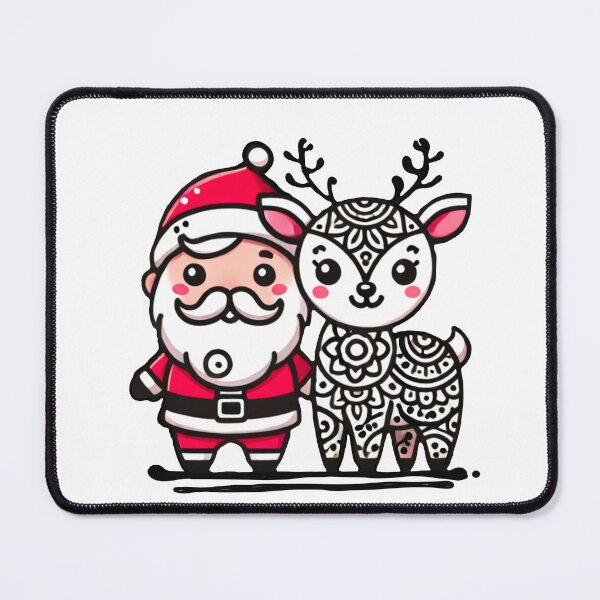 Item preview, Santa Claus and reindeer designed and sold by Sorakorn299193.