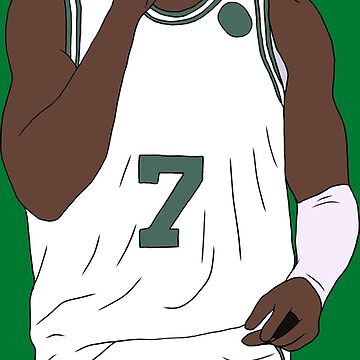 Jaylen Brown Jersey Art Board Print for Sale by designsheaven