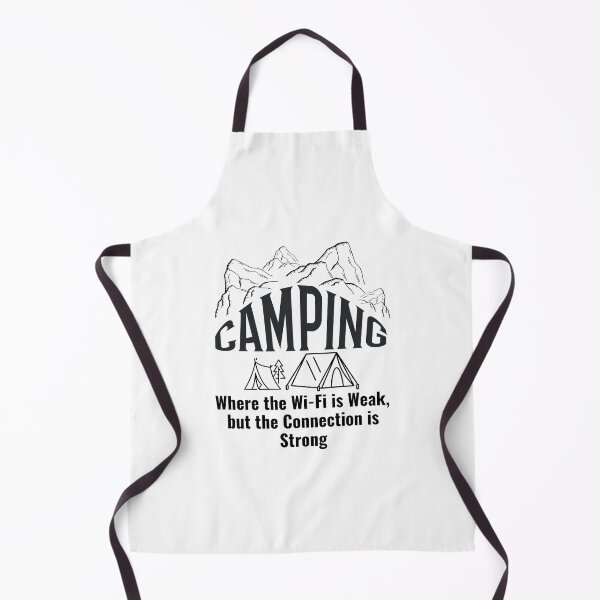 Artikelvorschau, Camping, wo das WLAN schwach ist, die Verbindung aber gut ist entworfen und verkauft von Be-Adventurous.