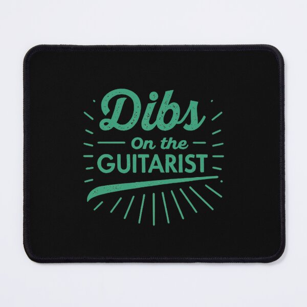 Item preview, Dibs on the Guitarist - Fun Music Lover Design designed and sold by Colorful-Garden.