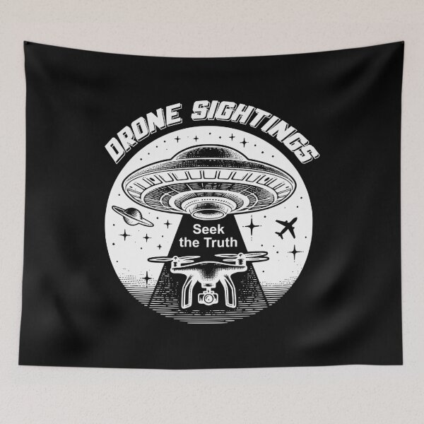 Item preview, Drone Sightings designed and sold by roswellboutique.