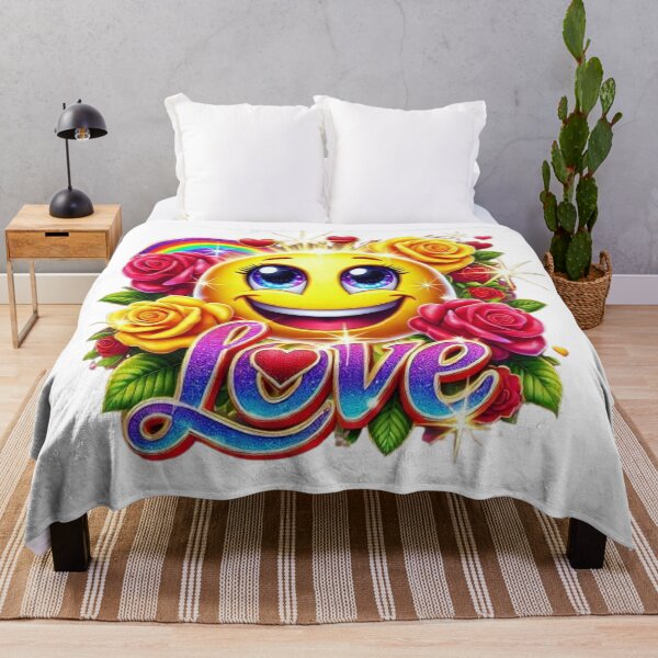 Item preview, "Yellow smiley with big sparkling eyes and a wide smile" designed and sold by CHRIST5000.
