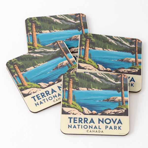 Item preview, Terra Nova National Park Canada Vintage Travel Tourism  designed and sold by TravelersGems.