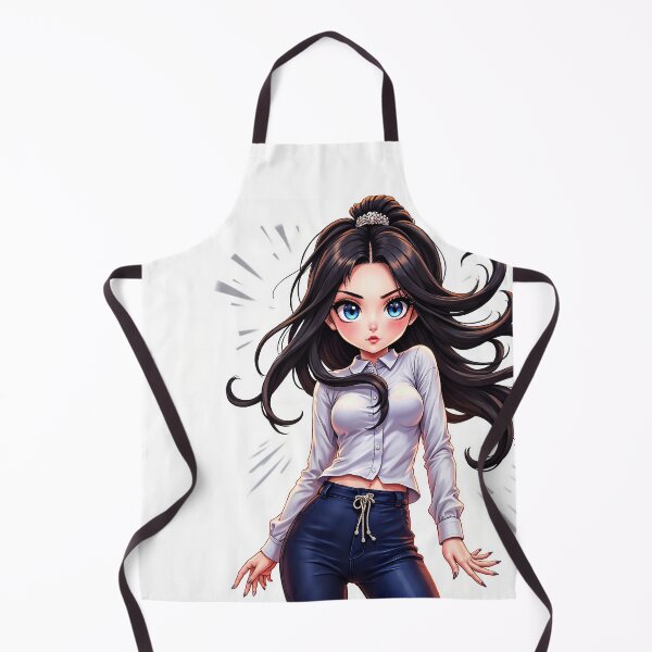 Item preview, Stylish Anime-Inspired Character with Flowing Hair designed and sold by ArtVibesX.