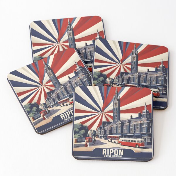 Item preview, Ripon United Kingdom Vintage Travel Tourism  designed and sold by TravelersGems.