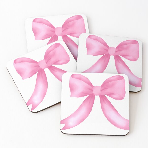 Item preview, Pink watercolor bow designed and sold by Coastal Garden Design Studio.