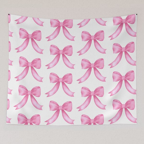 Item preview, Pink watercolor bow designed and sold by Coastal Garden Design Studio.