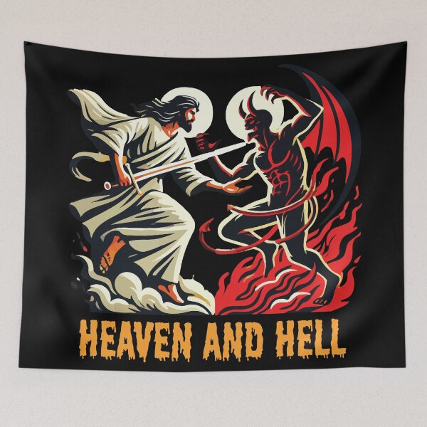 Item preview, Heaven and hell designed and sold by portokalis.