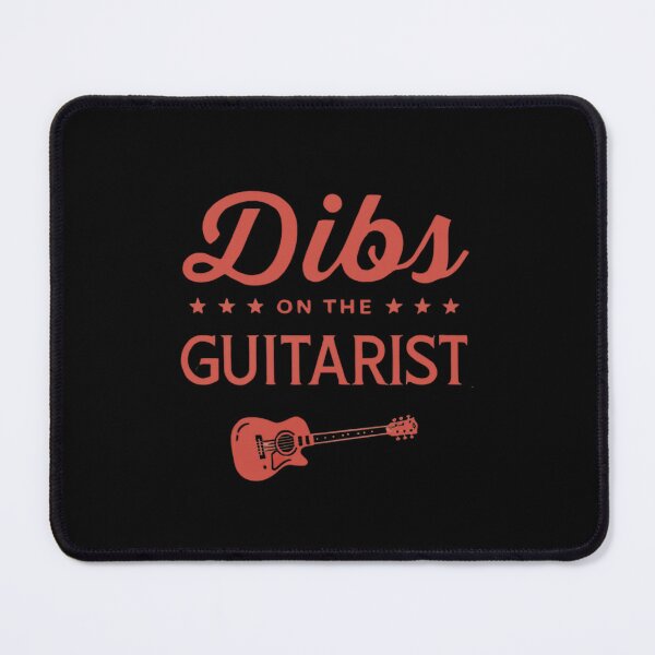 Item preview, Dibs on the Guitarist - Fun Music Lover Design designed and sold by Colorful-Garden.