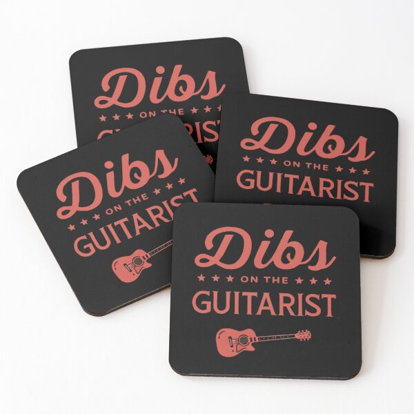 Item preview, Dibs on the Guitarist - Fun Music Lover Design designed and sold by Colorful-Garden.