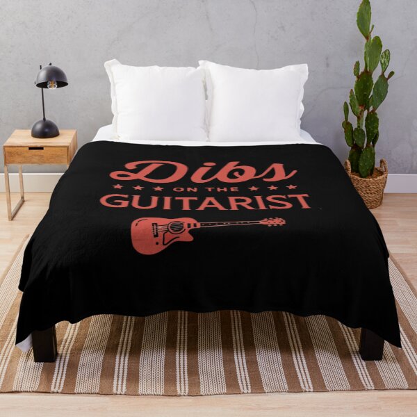 Item preview, Dibs on the Guitarist - Fun Music Lover Design designed and sold by Colorful-Garden.